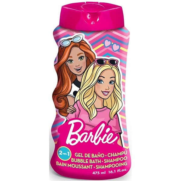 Barbie Bubble Bath & Shampoo 2 in 1 475ml