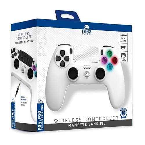 Trade Invaders Wireless Controller - LED White (PS4) 