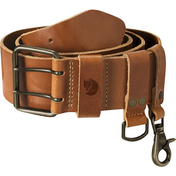 Fjällräven Equipment Belt Leather Cognac