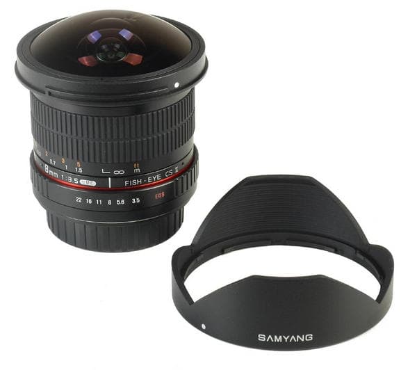 Samyang MF 8/3.5 Fisheye CS II for Canon