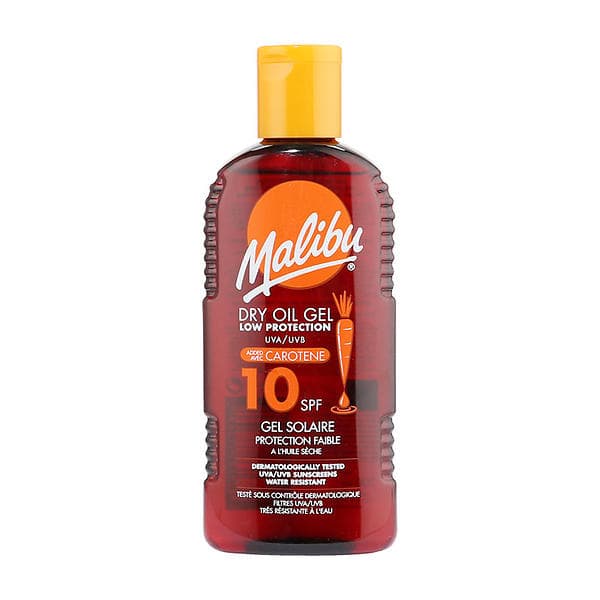 Malibu Sun Dry Oil Gel SPF10 200ml