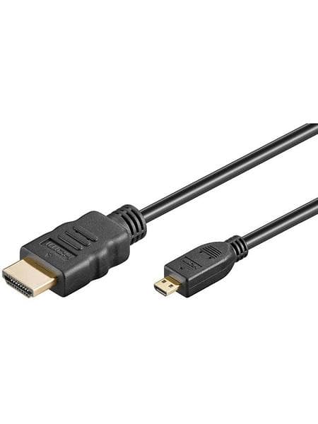 Goobay HDMI - HDMI Micro High Speed with Ethernet 5m