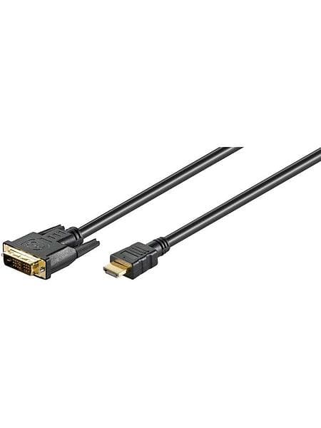 Goobay Gold HDMI - DVI-D Single Link 2m