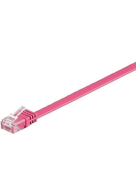 Goobay Flat U/UTP Cat6 RJ45 - RJ45 3m