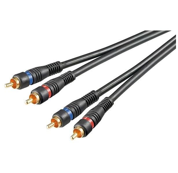 Goobay Gold 2RCA - 2RCA 10m