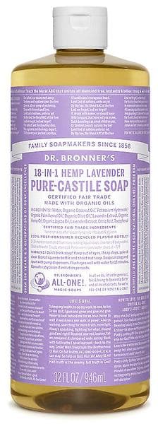 Dr. Bronner's Pure Castile Liquid Soap 946ml