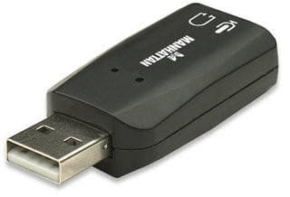 Manhattan Hi-Speed USB 3-D Sound Adapter