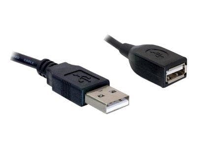 DeLock USB A - USB A M-F 2.0 0.15m