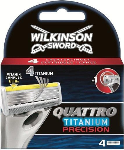 Wilkinson Sword Quattro Titanium Precision 4-pack