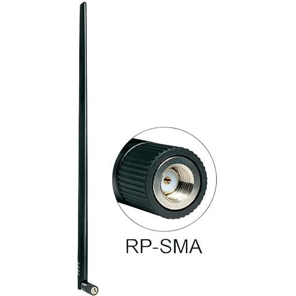 DeLock WLAN 802.11 b/g/n RP-SMA Antenna 9dBi (88450)