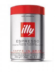 Illy Espresso Mörkrost 0.25kg (tin, Whole Beans)