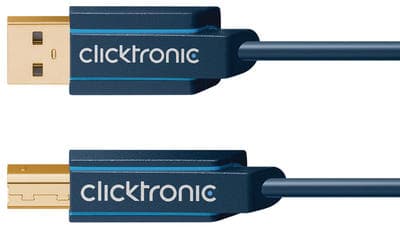 ClickTronic Casual USB A - USB A 2.0 1.8m