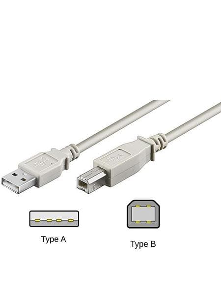 Goobay USB A - USB B 2.0 1.8m