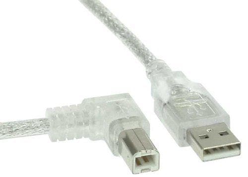 InLine USB A - USB B (angled) 2.0 3m