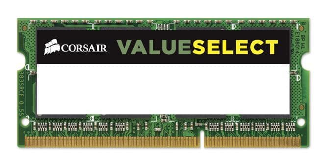 Corsair Value Select SO-DIMM DDR3L 1600MHz 8GB (CMSO8GX3M1C1600C11)