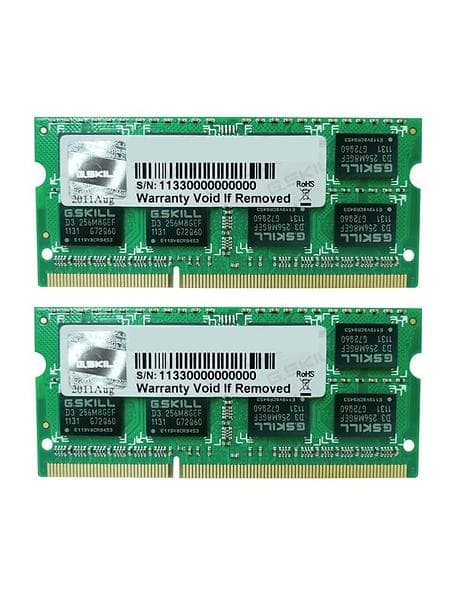 G.Skill Standard SO-DIMM DDR3 1600MHz 2x8GB (F3-1600C11D-16GSL)