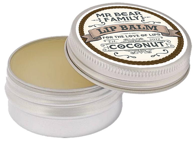 Mr Bear Family Coconut Lip Balm Pot 15ml