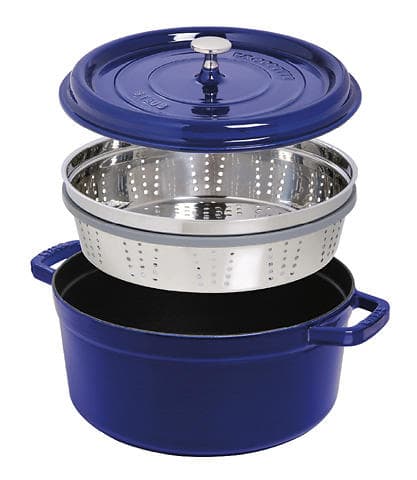 Staub Steamer Støbejernsgryde 26cm 4,6L