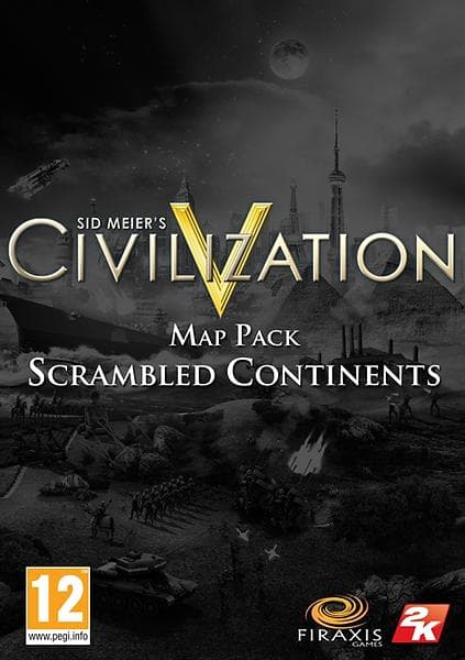 Sid Meier's Civilization V - Map Pack: Scrambled Continents (PC)