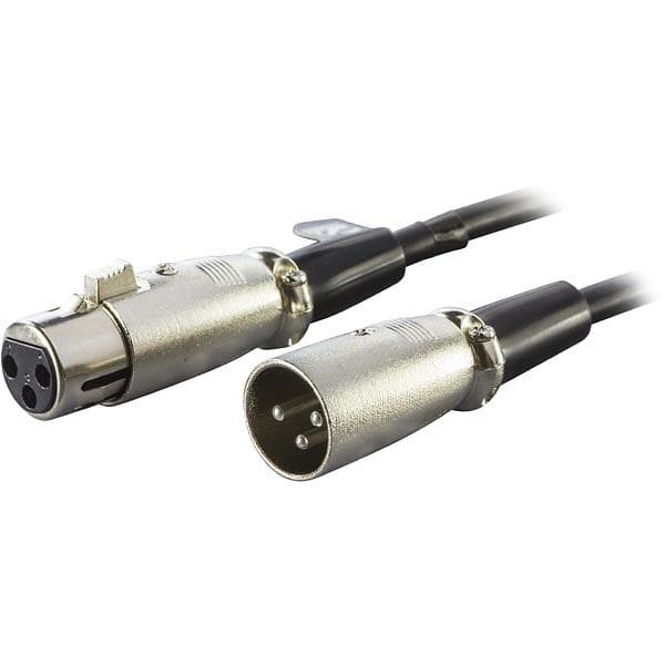 Deltaco XLR - XLR M-F 5m