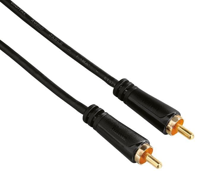 Hama 3 Stars Coax 1RCA - 1RCA 1.5m