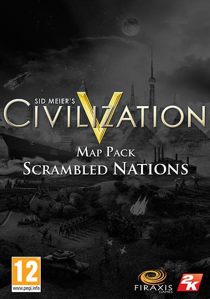 Sid Meier's Civilization V - Map Pack: Scrambled Nations (PC)