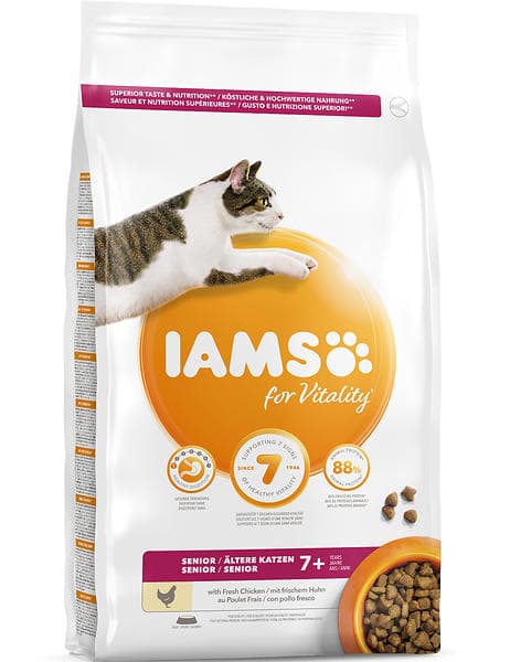 Iams for Vitality Cat Senior 7+ 3kg