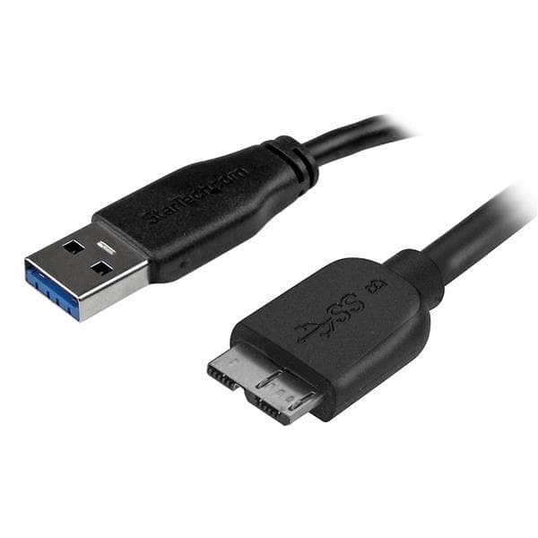 StarTech SuperSpeed Slim USB A - USB Micro-B 3.0 2m