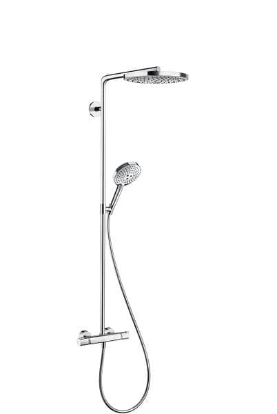 Hansgrohe Raindance Select 300 Showerpipe 27133400 (Hvid/Krom)