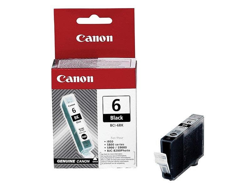 Canon BCI-6BK (Sort)