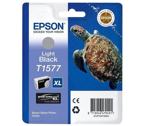 Epson T1577 (Lys sort)