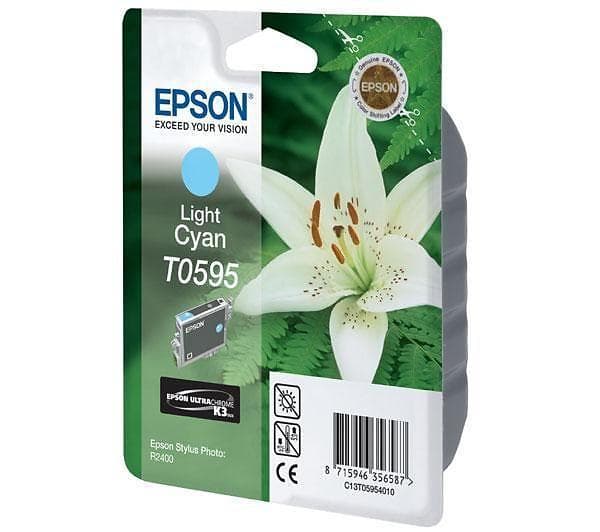 Epson T0595 (Lys cyan)