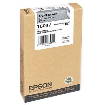 Epson T6037 (Lys sort)