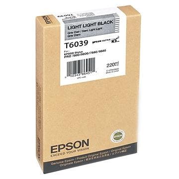 Epson T6039 (Lys lys sort)