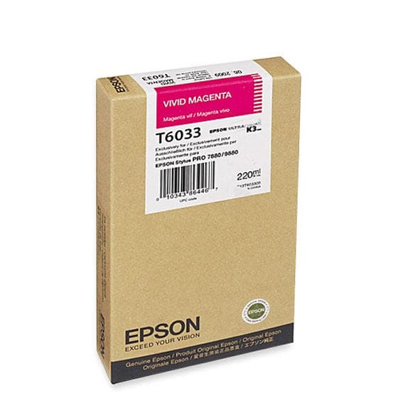 Epson T6033 (Vivid Magenta)