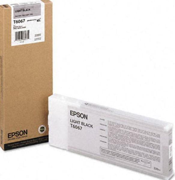 Epson T6067 (Lys sort)