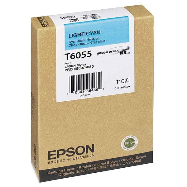 Epson T6055 (Lys cyan)