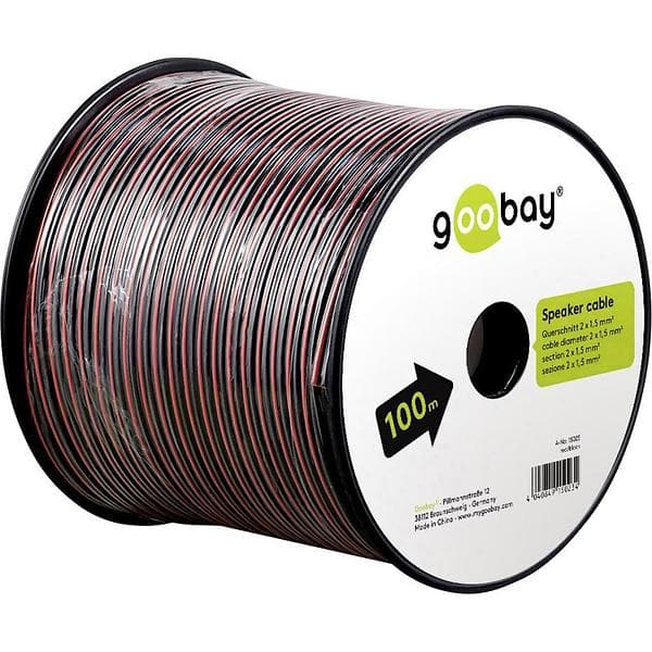 Goobay CCA 2x1.5mm 50m