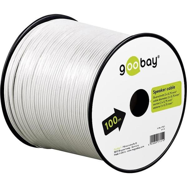 Goobay CCA 2x0.75mm 50m