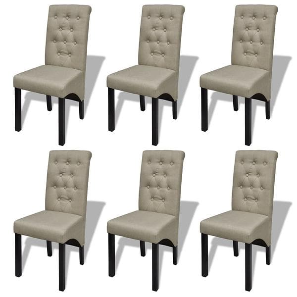 vidaXL Hannes Chair (6-pack)