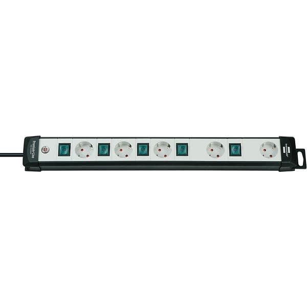 Brennenstuhl Premium Line Technics 5-Way 5xSwitch 3m