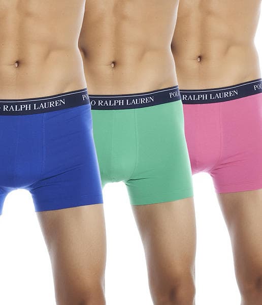 Ralph Lauren Cotton Stretch Trunk 3-Pack