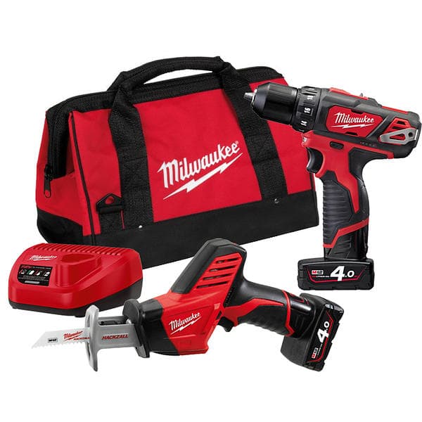 Milwaukee M12 BPP2C-402B (2x4.0Ah)