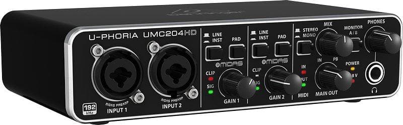 Behringer U-Phoria UMC204HD