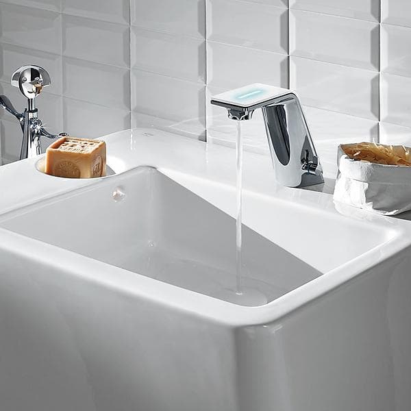 Oras Il Bagno Alessi Sense Tvättställsblandare 8710F (Krom/Hvid)