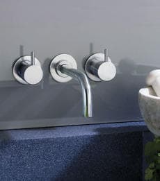 Vola Basin Mixer 1511 (Borstad Chrome)