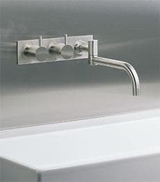 Vola Basin Mixer 633K (Borstad Chrome)