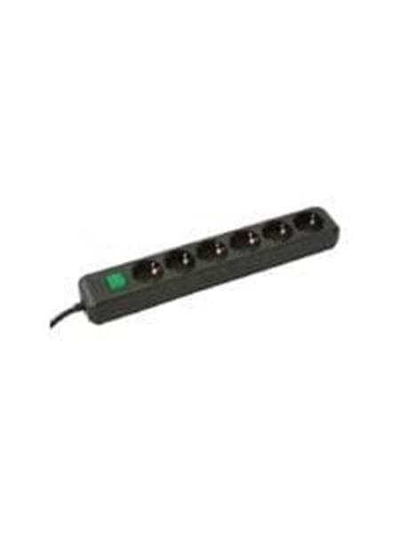 Brennenstuhl Eco Line 6-Way Switch 1.5m