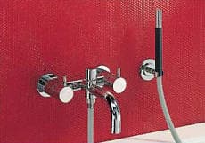 Vola Bathtub Mixer 1641T8 (Borstad Chrome)