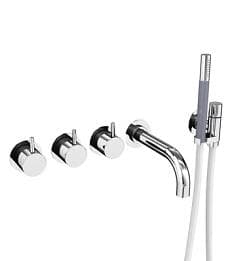 Vola Bathtub Mixer 5411C-071 (Borstad Chrome)